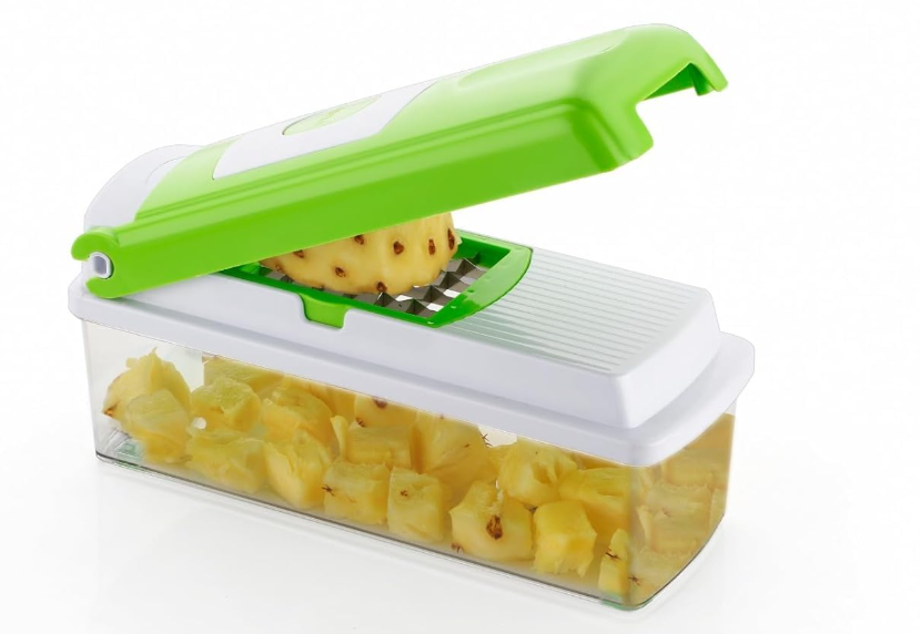 12-in-1 Vegetable & Fruit Chopper | Fruit Chopper | Vegetable Slicer | Chopper | Slicer, Dicer & Grater