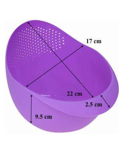 Multi-Purpose Strainer itchen Gadget ( Pack Of 3) ( Pink*Blue*Green )