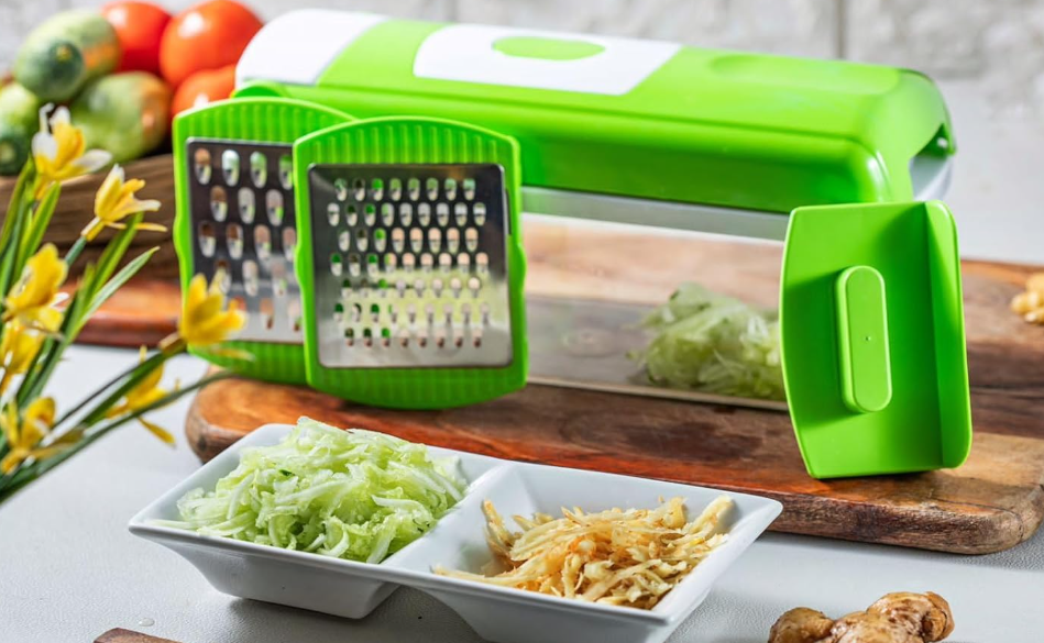 12-in-1 Vegetable & Fruit Chopper | Fruit Chopper | Vegetable Slicer | Chopper | Slicer, Dicer & Grater