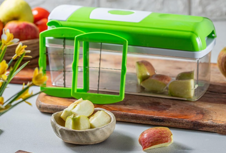 12-in-1 Vegetable & Fruit Chopper | Fruit Chopper | Vegetable Slicer | Chopper | Slicer, Dicer & Grater