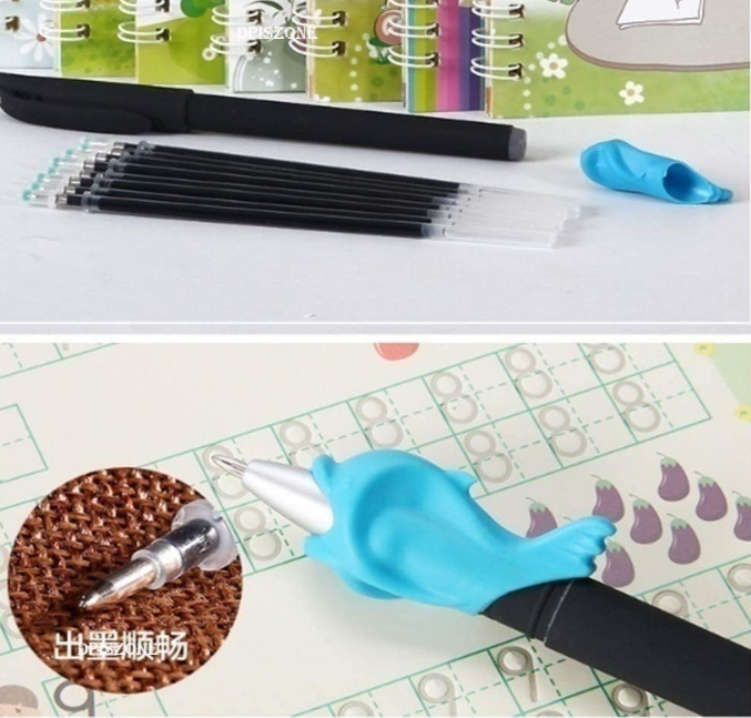 Sank Magic Practice Copybook(4 Book+10 Refill+1 Pen+1 Grip)