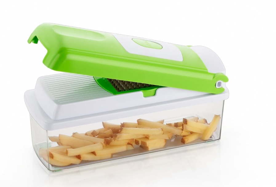12-in-1 Vegetable & Fruit Chopper | Fruit Chopper | Vegetable Slicer | Chopper | Slicer, Dicer & Grater